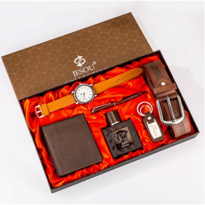 Gift set watch wallet belt Perfume friend father boyfriend